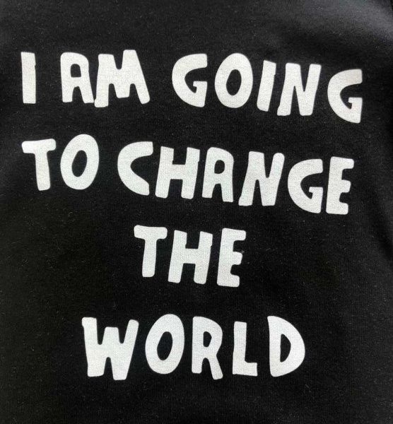 Джемпер детский Roksana Слова р.110-116 черный 1068/22007 