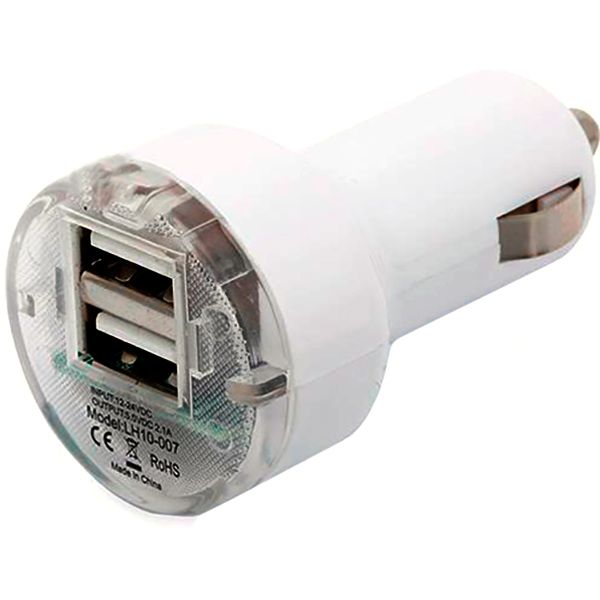 Автомобільний зарядний пристрій CarCommerce 12/24V - 2 x USB 42018