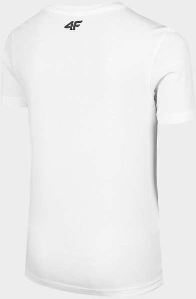 Футболка 4F T-SHIRT JTSM003 HJZ22-JTSM003-10S р.146 белый