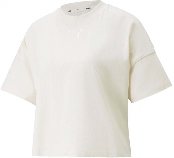 Футболка Puma HER CROPPED TEE 84760299 р.S бежевий