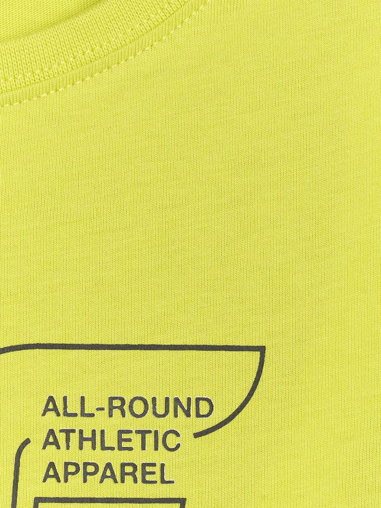 Футболка 4F TSHIRT M2417 4FJWAW25TTSHM2417-72S р.164 жовтий