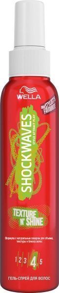 Гель-спрей Wella SHOCKWAVES Текстура та блиск 150 мл 