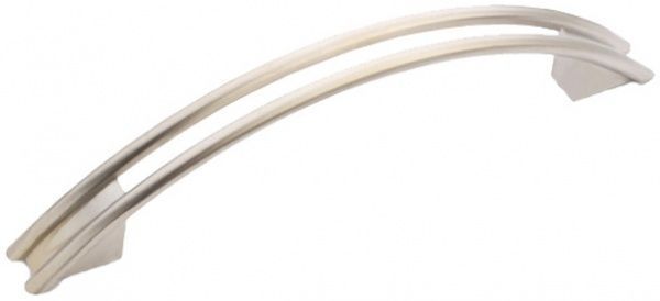Мебельная ручка D-072/128 G5 128 мм матовый никель DC