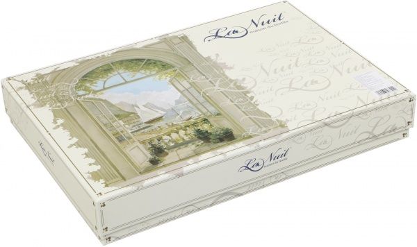 Комплект постільної білизни Luxe 2 фіолетовий La Nuit 