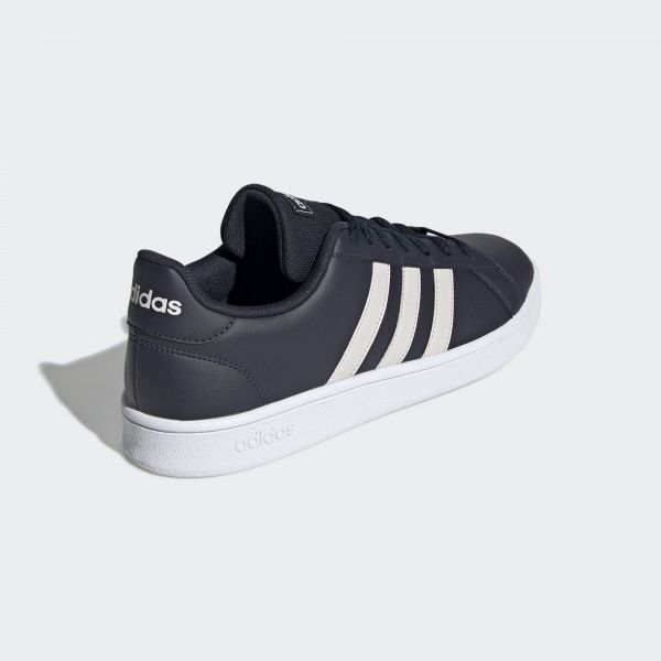 Кроссовки Adidas GRAND COURT BASE EE7906 р.9 темно-синий