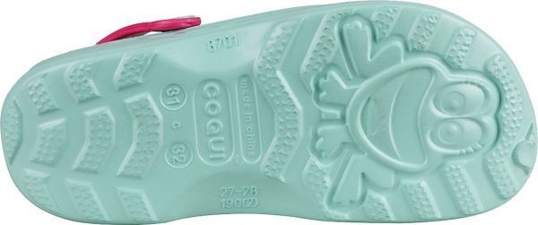 Сабо Coqui Little Frog 8701-100-4436 р. 27-28 бирюзовый