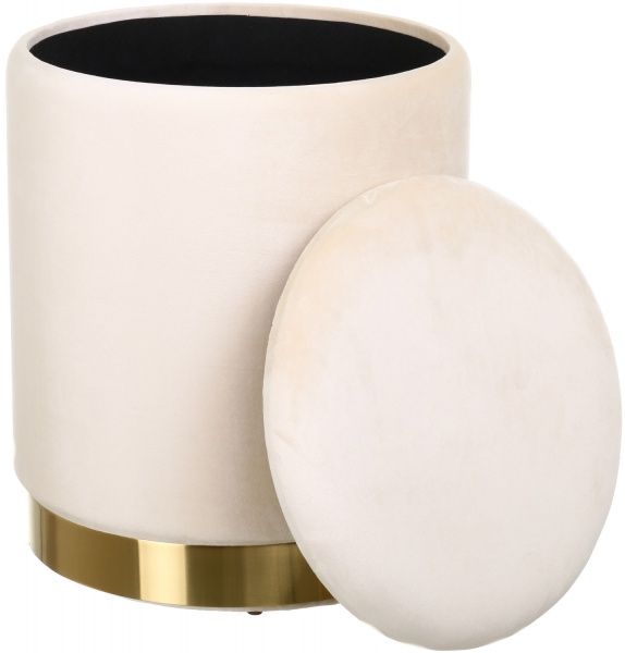 Сундук-пуф Francois 36х36х44 см белый 