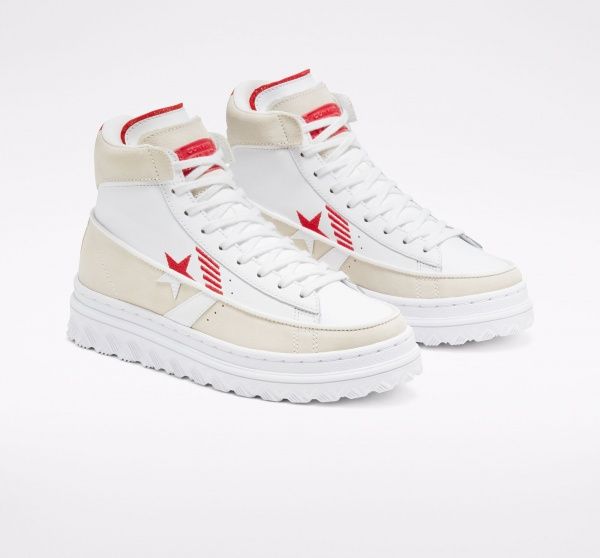 Кросівки Converse PRO LEATHER X2 HI 168761C р.8.5 бежевий