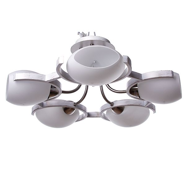 Люстра потолочная Victoria Lighting 5xE14 античный белый Odeon/PL5 