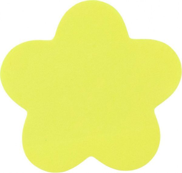 Бумага для заметок 70x70 мм 50 листов в форме цветка 2443-05-A Axent