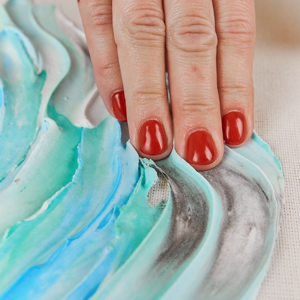 Набір для створення об'ємної картини Карпи Коі 30х40 см 10002 OKTO 