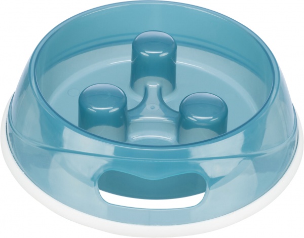 Миска Trixie для собак повільне годування термопласна гума 0,45 л 20 см в асортименті (25031)