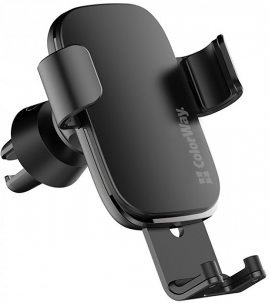 Тримач для телефона ColorWay Metallic Gravity Holder 3 (CW-CHG14-BK) чорний