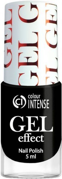 Лак для ногтей Colour Intense Gel Effect 65 003 Черный 5 мл 