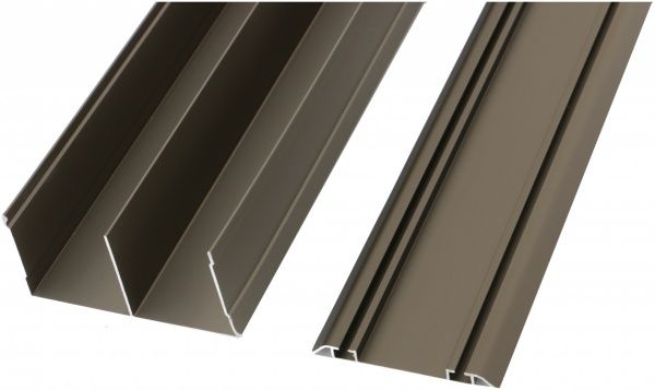 Направляющие рейки Doros 1,7 м 90x55 мм