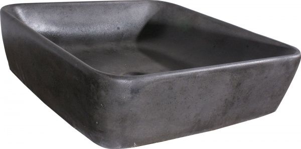 Умывальник Метал Арт Бетон black