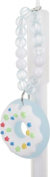 Ручка гелевая Ningbo Johnshen Stationery Co. Ltd Donut белый 