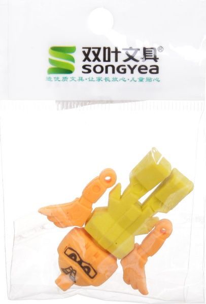 Ластик Робот желтый