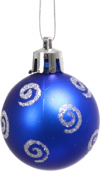 Набор елочных шаров и декораций EPI-BS-4366AKR в ассортименте d 40 мм 20 шт./уп.