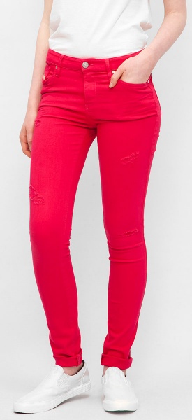 Джинси Diesel SKINZEE L.32 PANTALONI 00S142 084EX-34Y р. 28-32 рожевий  — фото 1