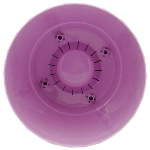 Горшок пластиковый Alyaplastik PINECONE NO:4 круглый 5,6 л фиолетовый 