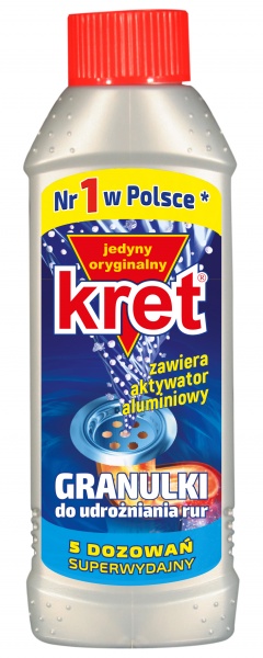 Средство гранулированное для чистки труб Kret 200 г