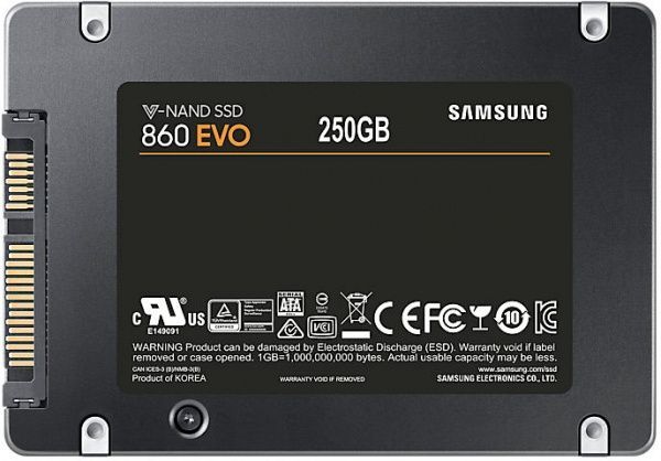 SSD-накопичувач Samsung 860 Evo 250GB 2,5