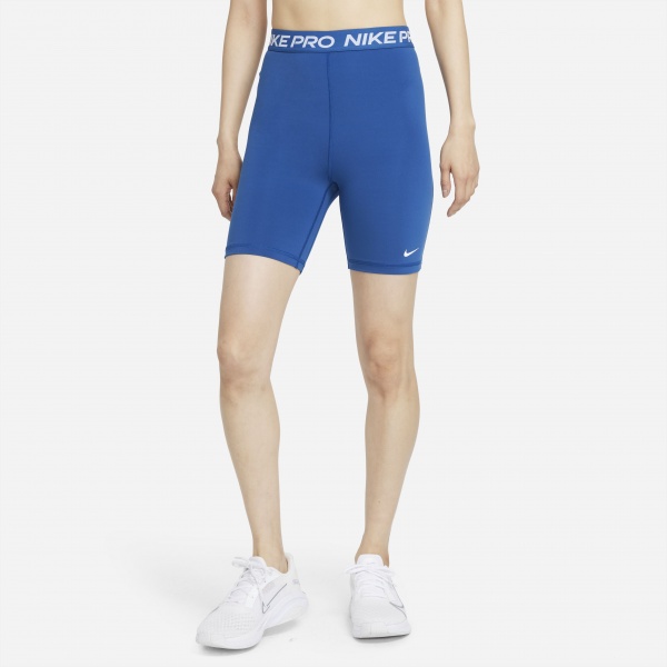 Лосины Nike W NP 365 SHORT 7IN HI RISE DA0481-476 р.M синий