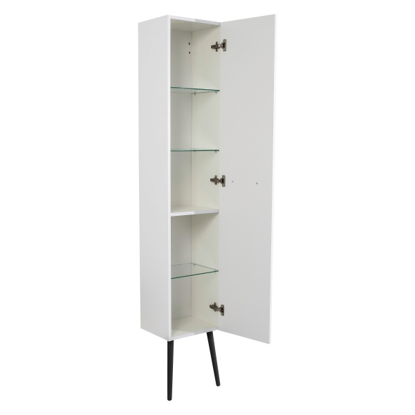 Пенал на ножках Aqua Rodos Siena белый матовый АР000042358