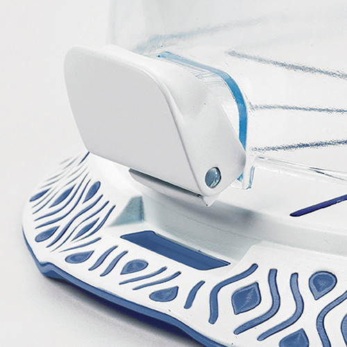 Тортовница TOSCA 37 см бело-синяя 55851 Stefanplast