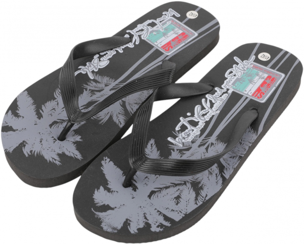 Шльопанці Luna пляжні чоловічі Bare р.41/42 чорний