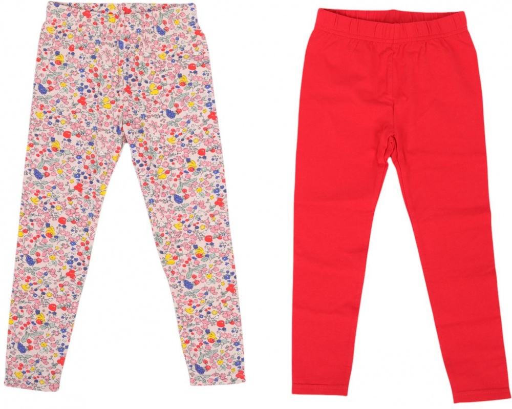 Лосины для девочек HW комплект 2 шт 2Y0063_22067K р.128 разноцветный