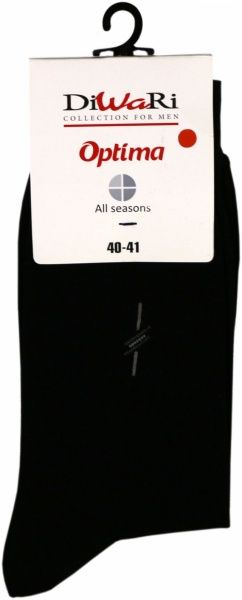 Шкарпетки Diwari OPTIMA All seasons 020 р. 25 чорний 