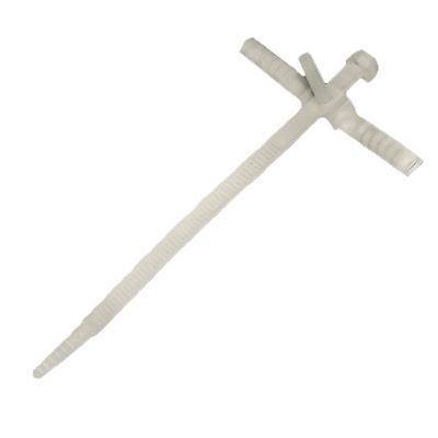 Стяжка-дюбель Elex 7x150 мм біла 20 шт