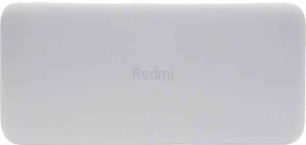 Внешний аккумулятор (Powerbank) Xiaomi Redmi 20000mAh (in 2.1A Micro-USB,Type-C/ out 2*2. 20 mAh white (694060) 