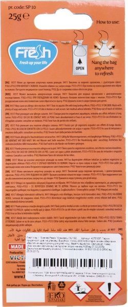 Ароматизатор підвісний FRESHWAY Scented Pearls Stawberry