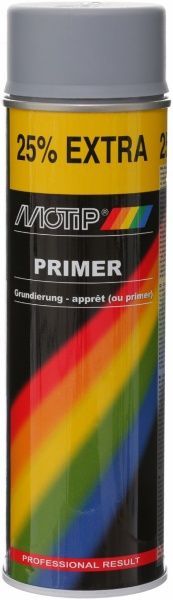 Грунт Motip аэрозольный Primer серый мат 500 мл