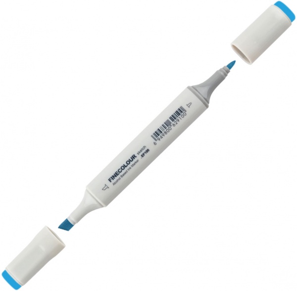Маркер спиртовой FINECOLOUR Sketch EF100-238 голубой павлин 