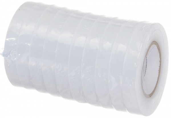 Стрічка для підв'язування рослин біла 10 шт.