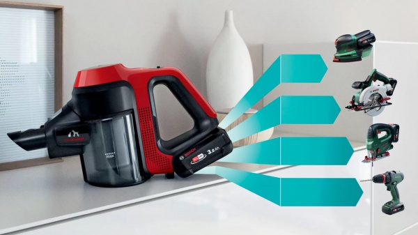 Пилосос акумуляторний Bosch Unlimited 7 BBS711ANM red 