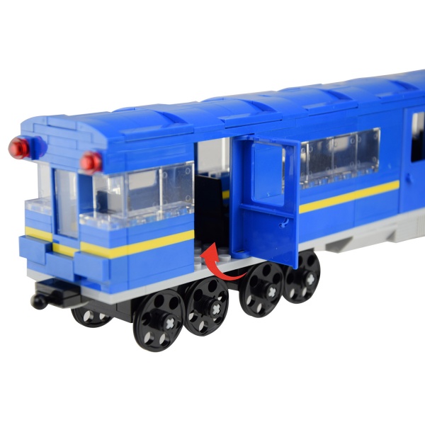 Автоконструктор Iblock Вагон-метро PL-921-383