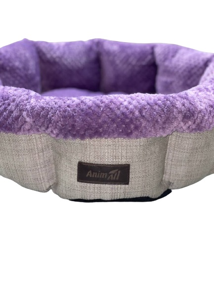 Лежак AnimAll Mary S Lavander 50x50x15 см фіолетовий