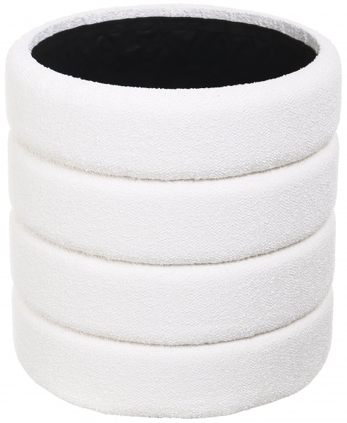 Сундук-пуф с системой хранения Hive M 41х41х46 см белый 