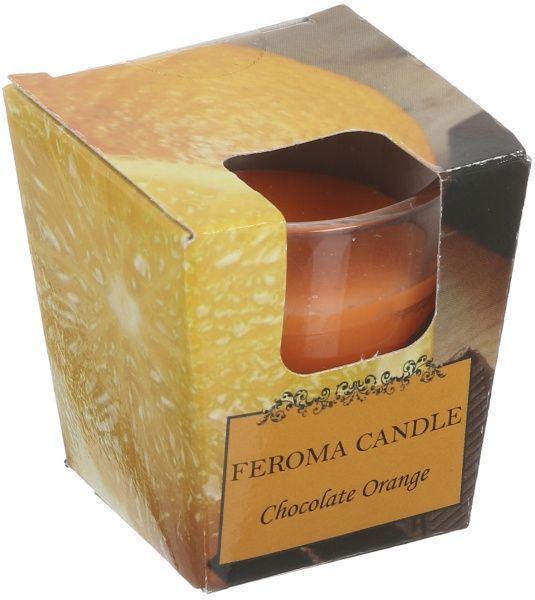 Свеча Арома Стопка Chocolate Orangeo Feroma Candle