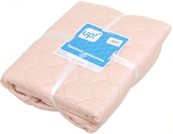 Покривало декоративне 240x210 см UP! (Underprice) бежевий 