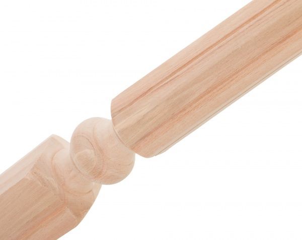 Стовп буковий фрезований 70x70x1050 мм Мойсей