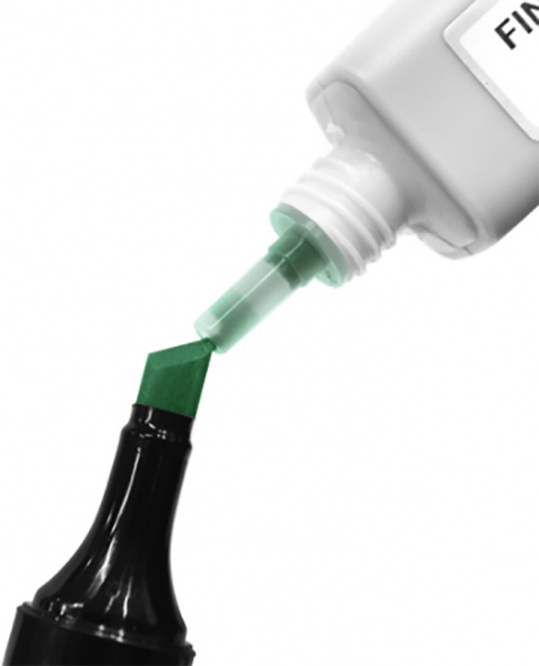 Заправка для маркера Refill Ink зелений холле EF900-58 FINECOLOUR