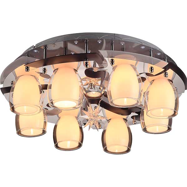 Люстра Altalusse 1x20 Вт MR16 8x40 Вт E14 хром 3749