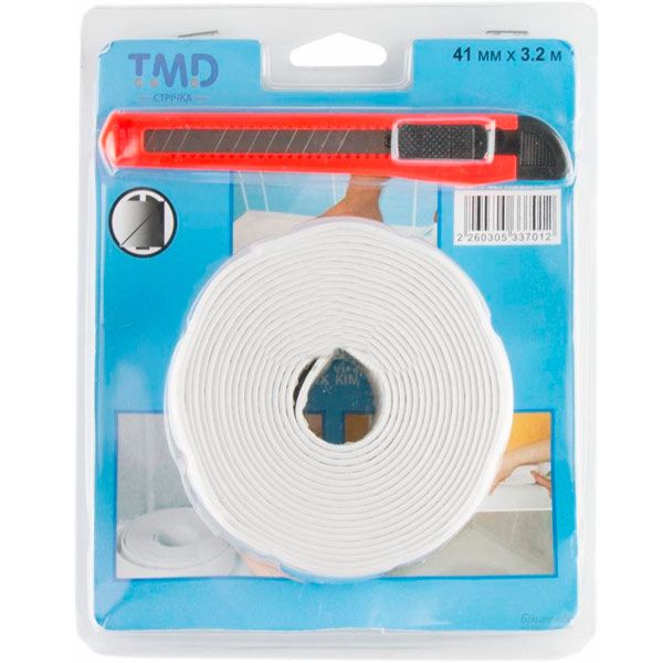 Лента бордюрная для ванны 41х3200 мм