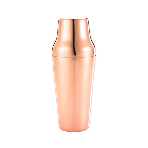 Шейкер для коктейлю Парижський стиль мідного кольору 700 мл М37085CP Bar Fly